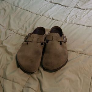 Birkenstock Boston Suede Clog